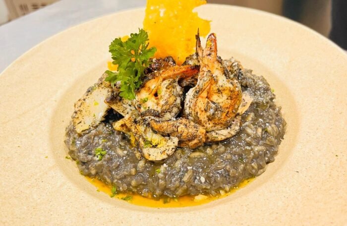 Seafood Black Risotto